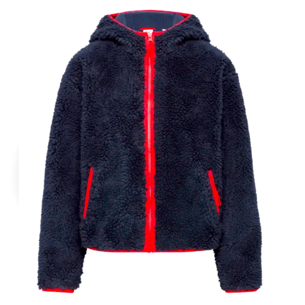 Aritzia TNA Polar Jacket, S, Navy Blue
